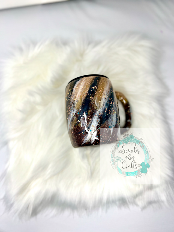 Brown Swirl Coffee Mug